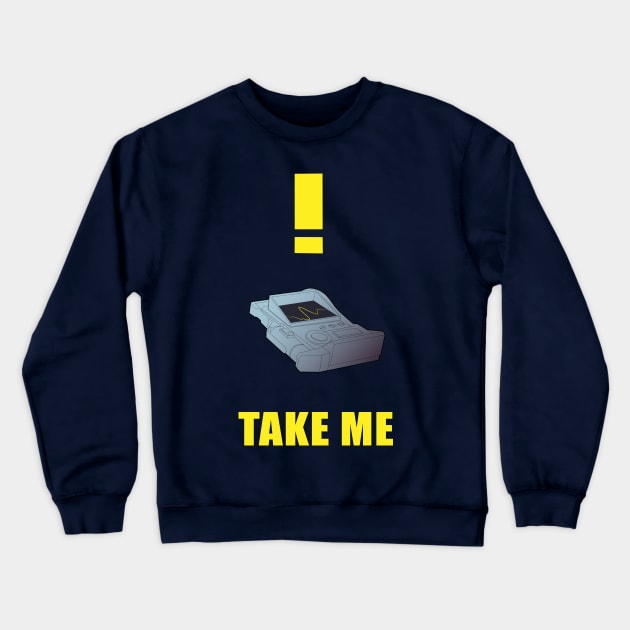 Take the Borderlands quest Crewneck Sweatshirt by RARA_AVIS